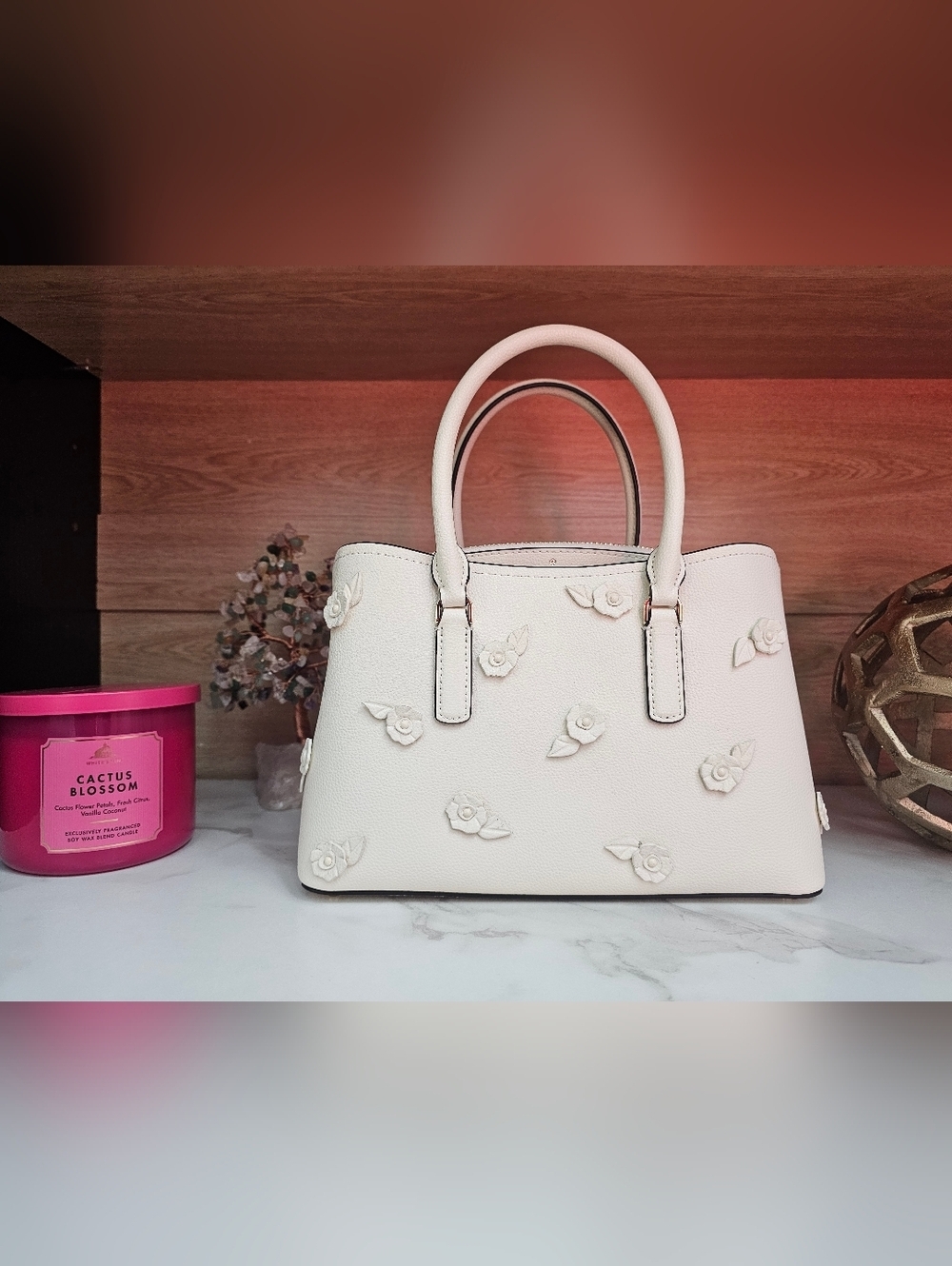 Kate Spade Thompson Street Floral Small Satchel Bag.